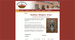 Desktop Screenshot of krone-gosheim.de