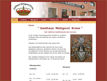 Tablet Screenshot of krone-gosheim.de
